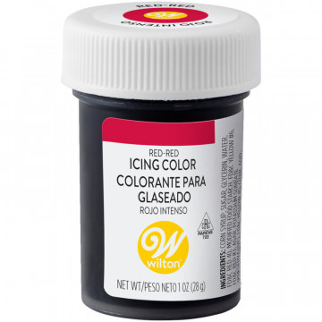 Food coloring gel - Wilton - red, 28 g
