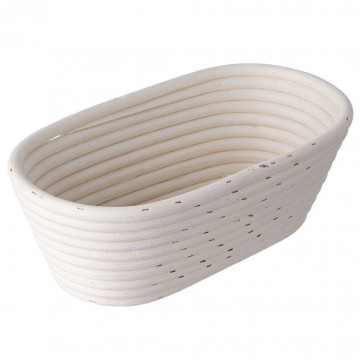 Rattan bread proofing basket - Orion - oval, 32 cm