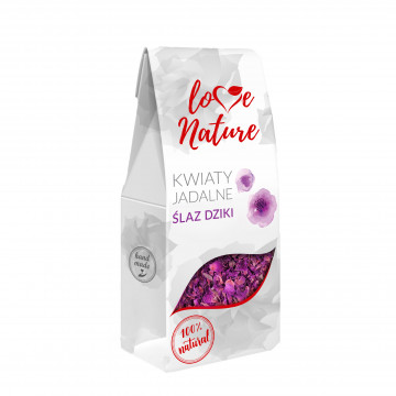 Edible flowers - Love Nature - wild mallow, 15 g