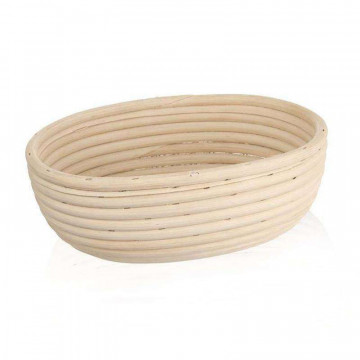 Rattan bread proofing basket - Orion - oval, 24 cm