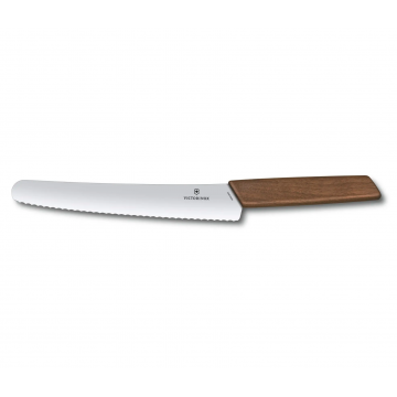 Swiss Modern bread and pastry knife - Victorinox - serrated, 22 cm