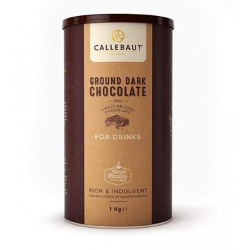 Czekolada do picia grubo mielona - Callebaut - ciemna, 1 kg