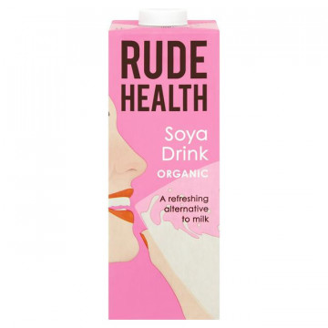 Napój roślinny, sojowy - Rude Health - Soya Drink, 1 L