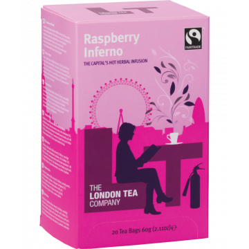 Herbata owocowa - London Tea - Raspberry Inferno, 20 szt.