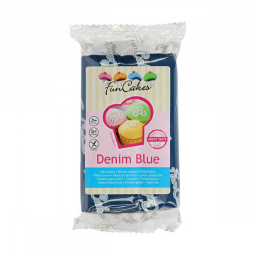 Sugar paste - FunCakes - navy blue, 250 g