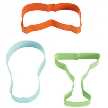 Set of cookie cutters - Wilton - summer, 3 pcs.