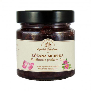 Jam with rose petals - Ogródek Dziadunia - 240 g