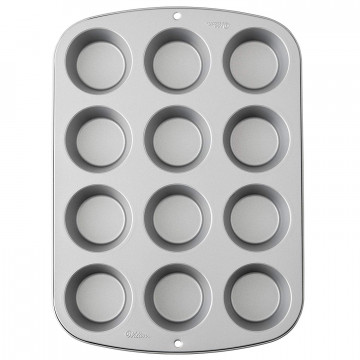Metal form for mini muffins - Wilton - 12 sockets