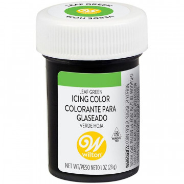 Food coloring gel - Wilton - leaf green, 28 g