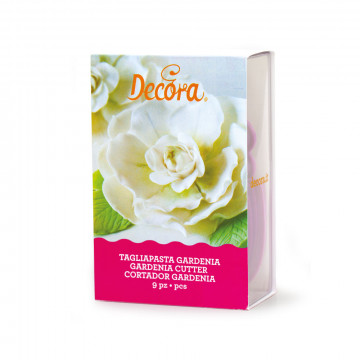 Foremki, wykrawaczki do kwiatów - Decora - gardenie, 9 szt.