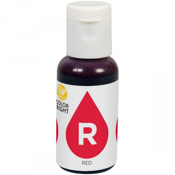 Barwnik spożywczy Color Right - Wilton - czerwony, 19 ml