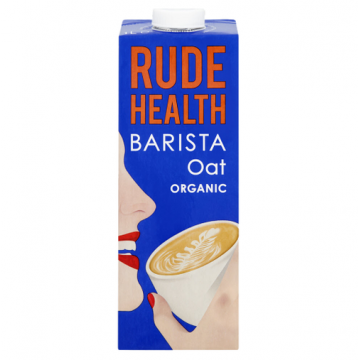Plant-based, organic drink - Rude Health - Barista Oat, 1 L