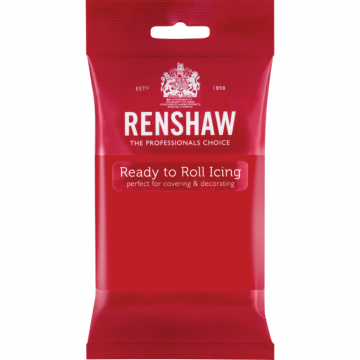 Masa cukrowa - Renshaw - czerwona, 250 g