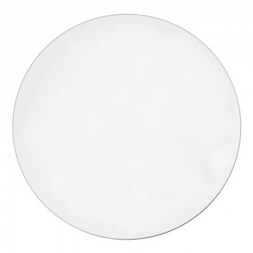 Cake board, smooth - Cuki - white, double sided, 24 cm