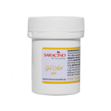 Gel dye - Saracino - yellow, 30 g