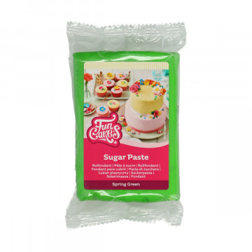 Sugar paste - FunCakes - spring green, 250 g
