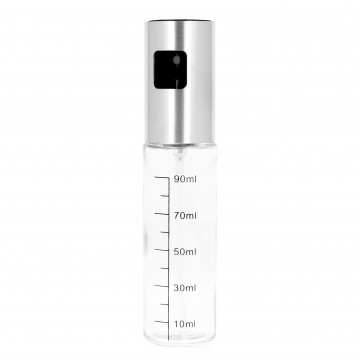 Sprayer with a dispenser for oil, olive oil, vinegar - transparent, 100 ml