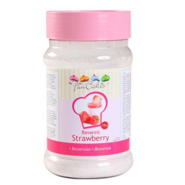 Bavarian cream mix - FunCakes - strawberry, 150 g