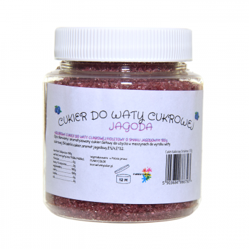Candy floss sugar - FunkyColor - purple, blueberry, 100 g