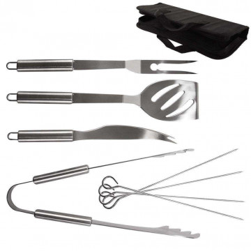 A set of barbecue utensils - Orion - 8 elements