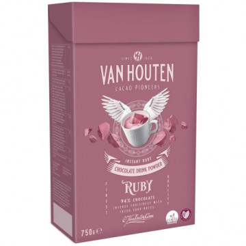 Chocolate powder for drinking - Van Houten - ruby, 750 g