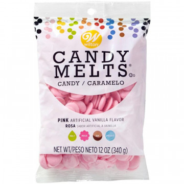 Candy Melts - Wilton - pink, 340 g
