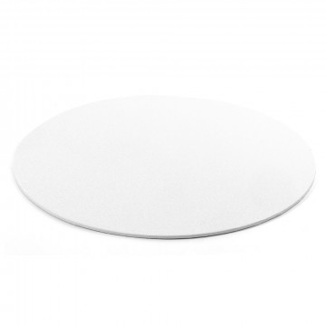 Cake board, round - Decora - white, 25 cm