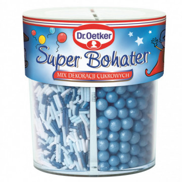 Mix posypek cukrowych Super Bohater - Dr.Oetker - 76 g