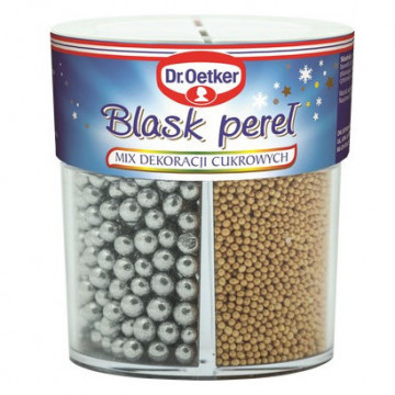 Set of sugar sprinkles Pearls Shine - Dr.Oetker - 81 g