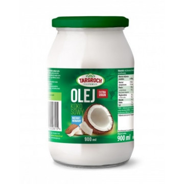 Coconut oil - Targroch - unrefined, 900 ml