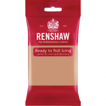 Sugar paste - Renshaw - peach blush, 250 g