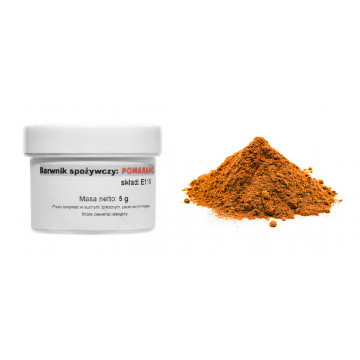 Food coloring powder - FunkyColor - orange, 5 g