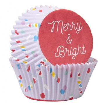 Muffin curlers - Wilton - nerry & bright, 75 pcs.