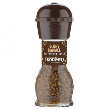 Słony karmel do kawy i deserów - Kotanyi - młynek, 50 g