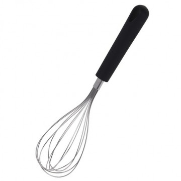 Steel whisk - Excellent Houseware - black, 28 cm