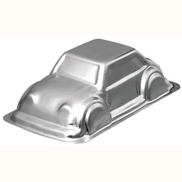 Aluminum mould - Wilton - car, 3D, 27.5 x 17 x 10 cm