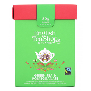 Green Tea & Pomegranate - English Tea Shop - 80 g
