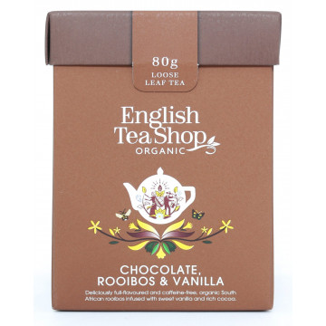 Chocolate, Rooibos & Vanilla Tea - English Tea Shop - 80 g