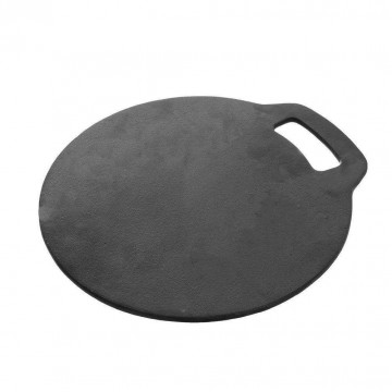 Cast iron plate for pizza, pies and tortillas - Orion - 27 cm