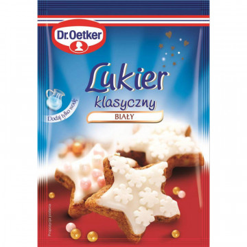 Classic icing - Dr. Oetker - white, 70 g
