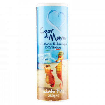Sól morska, jodowana - Cuor di Mare - 250 g