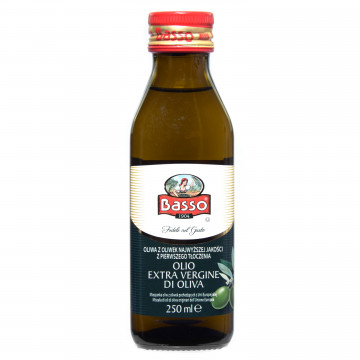 Oliwa z oliwek Extra Virgin - Basso - 250 ml