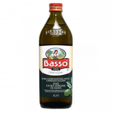 Oliwa z oliwek Extra Virgin - Basso - 1l