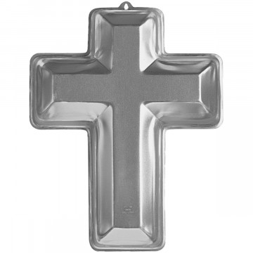 Forma aluminiowa 3D - Wilton - krzyż, 37 x 28 cm