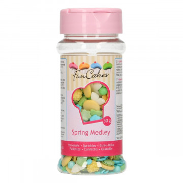 Sugar sprinkles - FunCakes - spring, 65 g